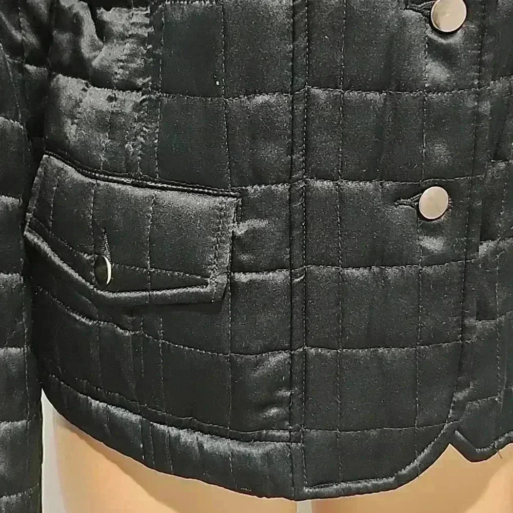 Vintage silk jacket - Picture 3 of 5